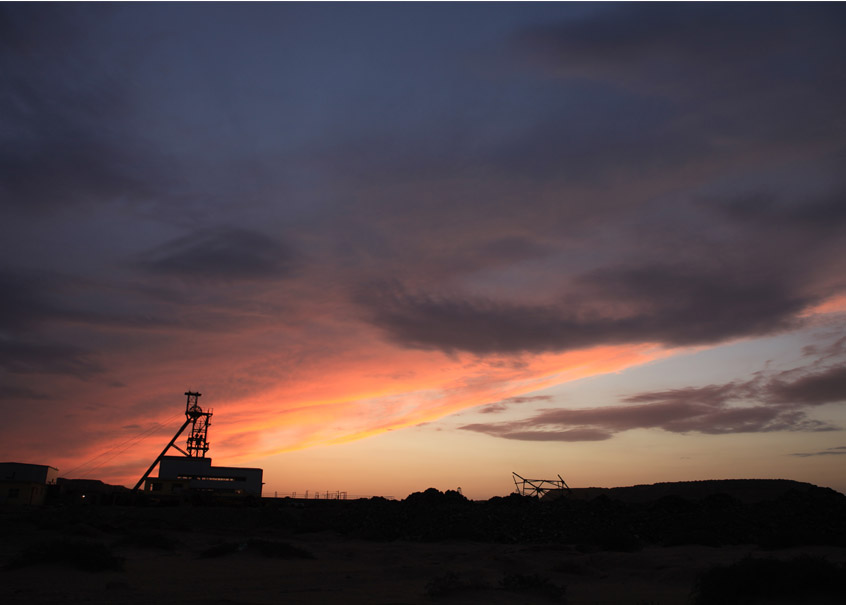 內蒙古集團阿拉善右旗廠區